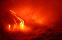 Что такое извержение вулкана